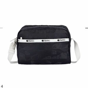 NWT LeSportSac Daniella Crossbody Jacquard Black